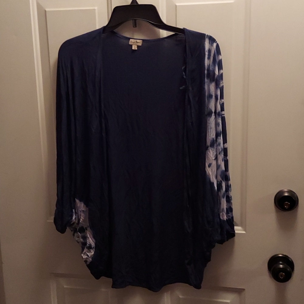 Women's Chip and Pepper tie dye kimono